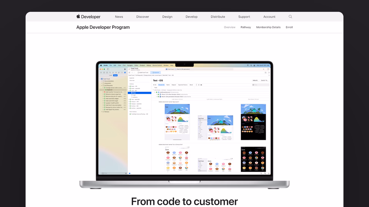 Apple developer program